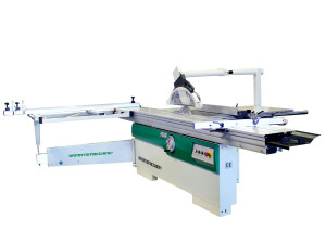 Circular de formatizat profesional Optima 3200-315 de Damatomacchine, cursa 3200 mm, lamă circulară cu 315 mm diametru înclinabil de la 0 ° la 45 °