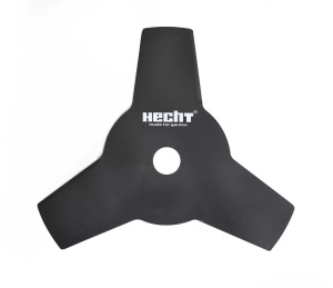 Cutit cu 3 dinti HECHT 600250, pentru motocoase si trimmere, diametru 255 mm, grosime 1.4 mm