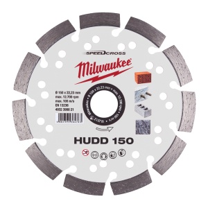 Disc diamantat Premium Speedcross HUDD, 150mm, 4932399821 Milwaukee
