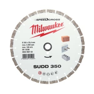 Disc diamantat Premium Speedcross SUDD, 350mm, 4932492153 Milwaukee