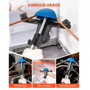 Dispozitiv de indoit tevi, 6-22 mm, Unghi max îndoire 90°, 7 matrite colorate, sistem hidraulic, Direcția Înainte și înapoi - Img 3