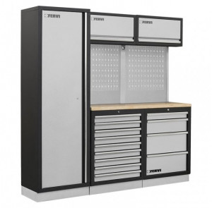 Dulap de atelier modular A007Q, Fervi