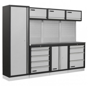 Dulap de atelier modular A008D, Fervi