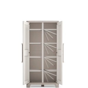 Dulap Inalt Bej/Nisipiu Multi-Space Keter Gulliver 80X44X182 - Img 2
