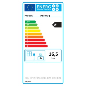 Focar cu aer cald, Prity CF E, 1,2 kg/h, 654 x 643 x 1254, putere 21 kw / capacitate caldura 16.5 kw - Img 4