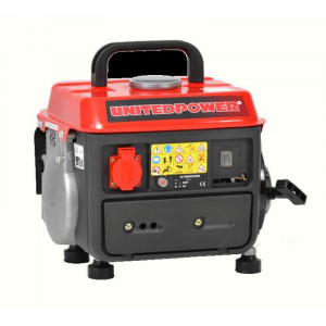 Generator de curent monofazat HECHT GG 950, motor benzina, 2 timpi, 63 CC, 0.65 kW, max 0.72 kW, cu maner - Img 3