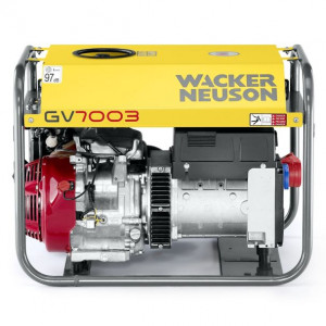 Generator de curent pe benzina Wacker Neuson GV7003A, portabil, trifazat, 6.0 kW - Img 1