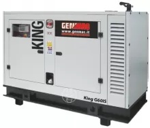 Generator insonorizat GENMAC King G80IS putere maxima 88kVA 400V motor IVECO