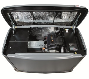 Generator Standby carcasat Pramac GA13000 racit cu aer, carcasa aluminiu, monofazic, 230V, 50Hz, Motor Generac cu gaz, pornire automata, modul WI-FI incorporat [se livreaza fara baterie] - Img 4