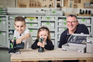 Jucărie care imită ferăstrăul circular cu acumulator TY-TSC, Festool - Img 5