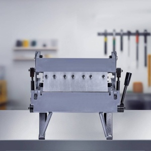 Masina de indoit tabla segmentata, Unghi maxim de îndoire 135°, Lungime indoire max 305 mm, Grosime max 1 mm - Img 3