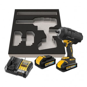 Masina de insurubat cu impact 1/2" 2373Nm cu 2 acumulatori XR Li-Ion 18V - 5.0Ah POWERSTACK cu protectie pentru Service Dewalt DCF961H2G-QW - Img 2