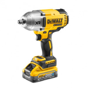 Masina de insurubat cu impact Dewalt DCF900H2T, patrat 1/2", max 1356 Nm, cu 2 acumulatori 18V XR Powerstack de 5.0Ah si incarcator in valiza TSTAK - Img 3