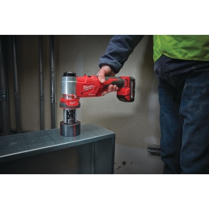 Mașină de ștanțat hidraulică M18™ FORCE LOGIC™ Milwaukee M18HKP-201C, cod 4933451202, 1 x M18 B2 acumulator, M12-18 C încărcător, cutie plastic - Img 4