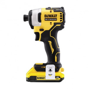 Masina insurubat cu impact sub compacta DeWalt DCF809D2T brushless, 18V XR 2x 2 Ah in TSTAK - Img 3