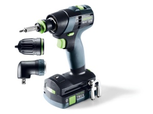 Masini de gaurit si insurubat cu acumulatori TXS 18 TBX 4,0 I-Set, Festool - Img 2
