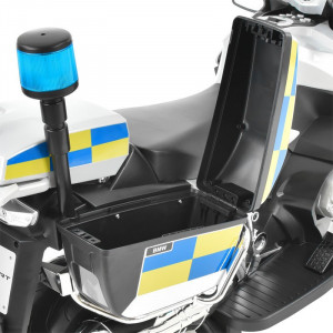 Motocicleta pentru copii Hecht bmw r1200rt police 7ah 12v 3-8 ani 3-6 km h - Img 8