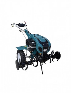 MOTOCULTOR DKD CU ULEIURI, HS 1100 D NEW (16CP BENZINA CU CAPOTA SI FAR) + 2L Ulei motor, 3L ulei transmisie, freze laterale( 3 + 1+ T) hexagon 32mm- roti pneuri 500x12, cupla acesorii, cui opritor, aripi protectie