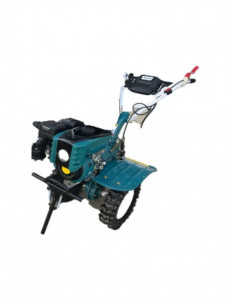 MOTOCULTOR DKD, HS1000B NEW(7CP BENZINA)CAPOTA CU FAR, FREZE LATERALE 2+1+T HEXAGON 23MM, ROTI PNEURI 400X8, CUPLA ACCESORII, CUI OPRITOR, CAPOTA CU FAR - Img 2