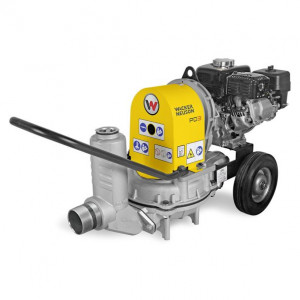 Motopompa cu diafragma Wacker PDI 3A(I), pentru ape murdare, motor Honda GX120, debit maxim 19.98mc/ora, inaltime maxima de refulare 7.6 m, pornire la sfoara - Img 1