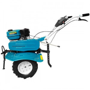 MOTOSAPA DKD, HS 900 ( 7CP BENZINA), freze laterale 2+1 + T, hexagon 23 mm, roti pneuri 400x8 , transmisie intermediara 2 curele, grup fonta, cupla acc, cui opritor, aripi protectie - Img 4