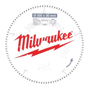 Panza de circular, Ø305mm X Ø30mm, Z100, Lemn, 4932471322 Milwaukee