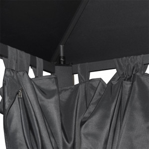 Pergola Hecht Gazebo 34, cu cadru din otel fara suruburi usor de asamblat dimensiune 4 x 3 m - Img 2