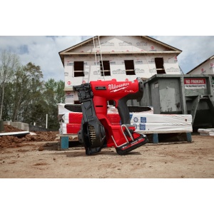 Pistol de bătut cuie Milwaukee M18 FRCN45-302X în role, FUEL™, 2 x acumulator M18 HB3, 1 x încărcător M12-18 FC, 1 x cutie HD, cod 4933498169