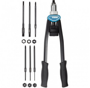 Pistol de mana pentru nituri 0455, Fervi