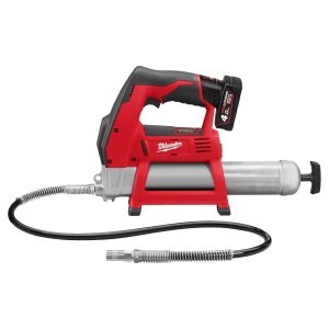 Pistol pentru gresat M12 GG-401B, 562 bari, lungime 355 mm, 3.2 kg, Milwaukee, cod 4933441675