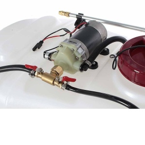 Pompa electrica de stropit pentru remorca tractor, Vivatechnix 100 litri, 12 V, Furtun 5 m, fara baterie, 13 l/min - Img 4