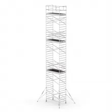 ProTUBE L14 Schela mobila profesionala din aluminiu H lucru 13,8m