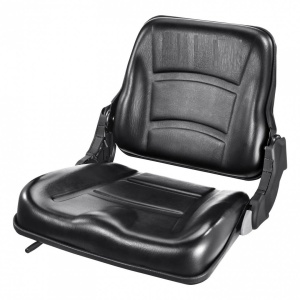 Scaun universal pentru Tractor/Stivuitor, spatar reglabil, 520x505x455 mm, senzor, piele sintetica