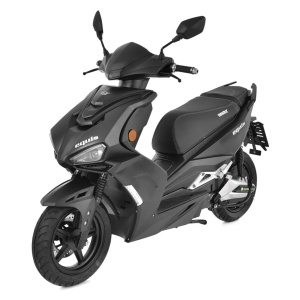 Scuter electric, HECHTEQUISBLACK, 3000 W, 45 km/h, autonomie 60 km
