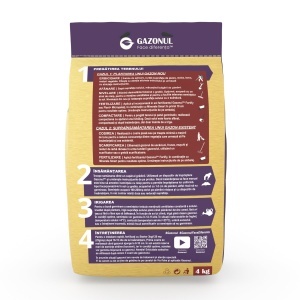 Semințe Gazon Select, pentru un covor verde, fin și de durată 4 kg, Gazonul - Img 2
