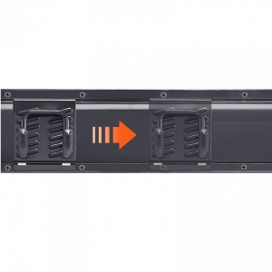 Set 3 organizatoare unelte, Otel, carlige incluse, max 136 kg, 1222 x 102 x 300 mm - Img 4