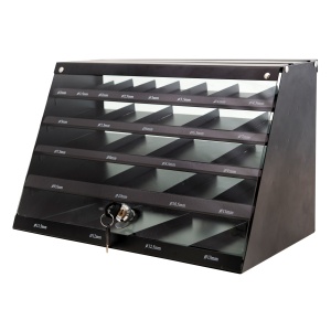 Set 345 bucăți burghie pentru metal HSS-R în casetă metalică, Milwaukee