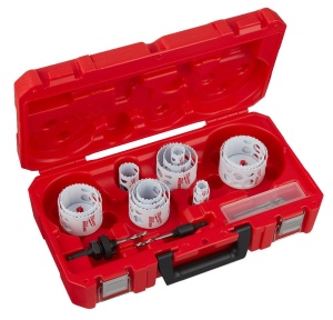 Set carote Milwaukee HOLE DOZER™ bi-metal, 17 buc, 49224102