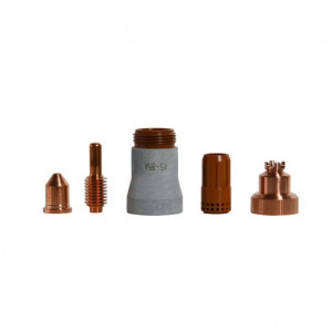 Set consumabile torta taiere cu plasma Telwin 802960, 85 A - Img 2