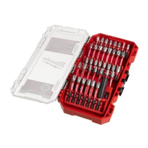 Set de 38 biti si tubulare Shockwave hex 1/4", MILWAUKEE®