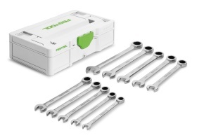 Set de chei inelare cu clichet SYS3 S 76-RRS-Set, Festool - Img 1