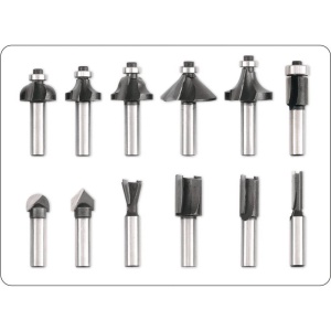 Set freze pentru lemn 12 buc, Vorel 22550 - Img 4