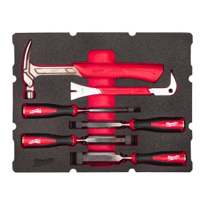 Set insertie spuma scule dulgherie PACKOUT™, 6buc, 4932493641 Milwaukee