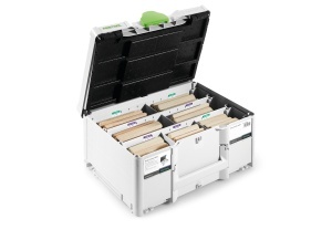 Sortiment de cepuri „biscuit” DOMINO XL din lemn de fag DS/XL D12/D14 128 BU, Festool