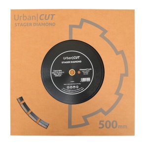 Stager URBAN CUT Disc diamantat 500x3.6x10x25.4-P pentru beton/asfalt - Img 2