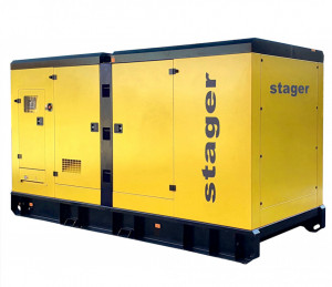 Stager YDSD550S3 Generator insonorizat 550kVA, 720A, 1500rpm, trifazat, diesel