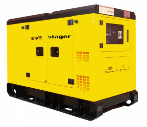 Stager YDY10S Generator insonorizat 9kVA, 37A, 1500rpm, monofazat, diesel - Img 5