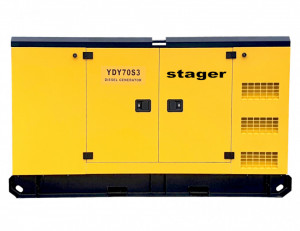Stager YDY70S3 Generator insonorizat 70kVA, 89A, 1500rpm, trifazat, diesel - Img 2