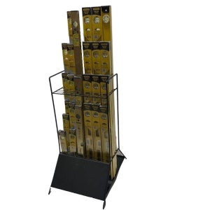 Stand metalic, expozor pentru boloboace, nivele, Vivatechnix VMD-1040, 58x42xH84cm - Img 6