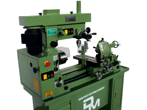 Strung combinat cu freză model Master 750 de Damatomacchine, Mașină unealtă pentru prelucrarea metalelor strung-freza cu distanța între centrele de 750 mm și un diametru maxim de 300 mm, 1600 rpm - Img 3